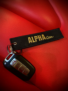 AlphaGen Flight Tag Keychain